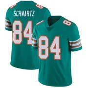 Men's Nike Miami Dolphins Anthony Schwartz Aqua Alternate Vapor Untouchable Jersey - Limited