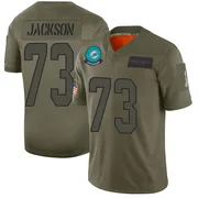 Men's Nike Miami Dolphins Austin Jackson Camo 2019 Salute to Service Jersey - Limited