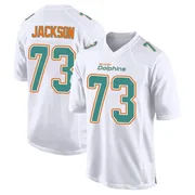 Men's Nike Miami Dolphins Austin Jackson White Fashion Jersey - Game