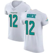 Men's Nike Miami Dolphins Bob Griese White Vapor Untouchable Jersey - Elite