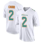 Men's Nike Miami Dolphins Bradley Chubb White Fashion Jersey - Game