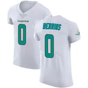 Men's Nike Miami Dolphins Braxton Berrios White Vapor Untouchable Jersey - Elite