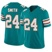 Men's Nike Miami Dolphins Cam Smith Aqua Alternate Vapor F.U.S.E. Jersey - Limited