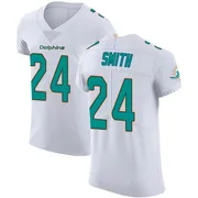 Men's Nike Miami Dolphins Cam Smith White Vapor Untouchable Jersey - Elite