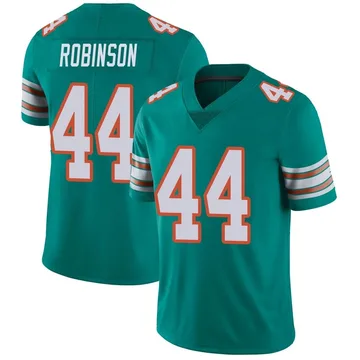 Men's Nike Miami Dolphins Chop Robinson Aqua Alternate Vapor Untouchable Jersey - Limited