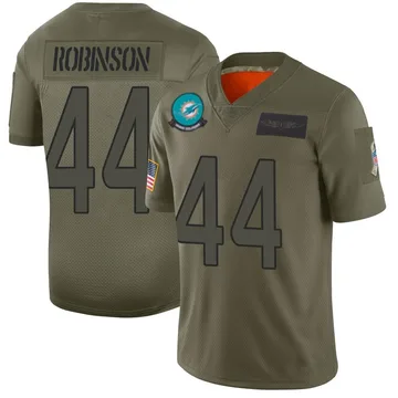 Men's Nike Miami Dolphins Chop Robinson Camo 2019 Salute to Service Jersey - Limited