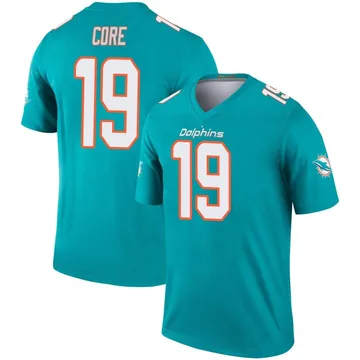 Men's Nike Miami Dolphins Cody Core Aqua Jersey - Legend