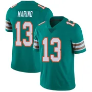 Men's Nike Miami Dolphins Dan Marino Aqua Alternate Vapor Untouchable Jersey - Limited