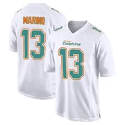 Men's Nike Miami Dolphins Dan Marino White Fashion Jersey - Game