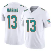 Men's Nike Miami Dolphins Dan Marino White Vapor F.U.S.E. Jersey - Limited