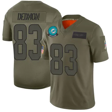 Men's Nike Miami Dolphins DeVonte Dedmon Camo 2019 Salute to Service Jersey - Limited