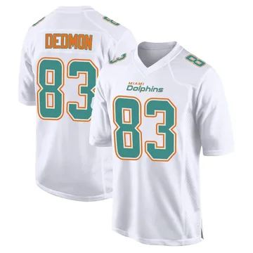 Men's Nike Miami Dolphins DeVonte Dedmon White Fashion Jersey - Game