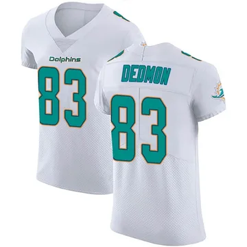 Men's Nike Miami Dolphins DeVonte Dedmon White Vapor Untouchable Jersey - Elite