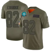 Men's Nike Miami Dolphins Dee Eskridge Camo 2019 Salute to Service Jersey - Limited