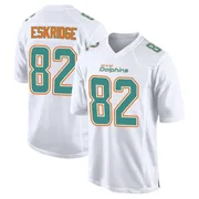 Men's Nike Miami Dolphins Dee Eskridge White Fashion Jersey - Game