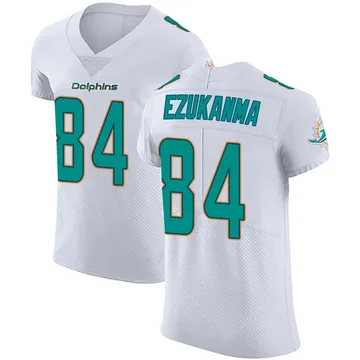 Men's Nike Miami Dolphins Erik Ezukanma White Vapor Untouchable Jersey - Elite