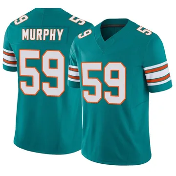 Men's Nike Miami Dolphins Grayson Murphy Aqua Alternate Vapor F.U.S.E. Jersey - Limited