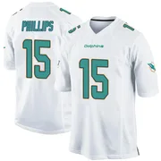 Men's Nike Miami Dolphins Jaelan Phillips White Jersey - Game