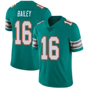 Men's Nike Miami Dolphins Jake Bailey Aqua Alternate Vapor Untouchable Jersey - Limited