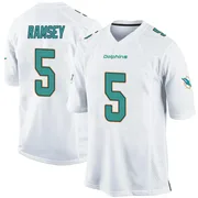 Men's Nike Miami Dolphins Jalen Ramsey White Jersey - Game