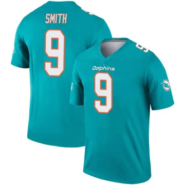 Men's Nike Miami Dolphins Jonnu Smith Aqua Jersey - Legend