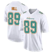 Men's Nike Miami Dolphins Julian Hill White Fashion Jersey - Game