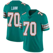 Men's Nike Miami Dolphins Kendall Lamm Aqua Alternate Vapor Untouchable Jersey - Limited