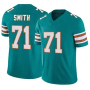 Men's Nike Miami Dolphins Kion Smith Aqua Alternate Vapor F.U.S.E. Jersey - Limited