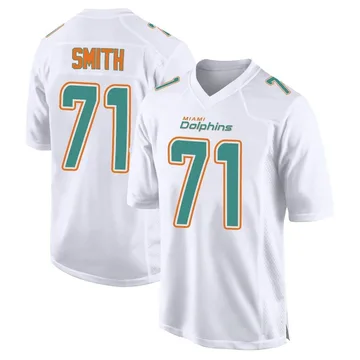 Men's Nike Miami Dolphins Kion Smith White Fashion Jersey - Game