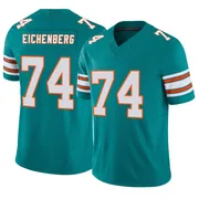 Men's Nike Miami Dolphins Liam Eichenberg Aqua Alternate Vapor F.U.S.E. Jersey - Limited