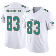 Men's Nike Miami Dolphins Malik Washington White Vapor F.U.S.E. Jersey - Limited