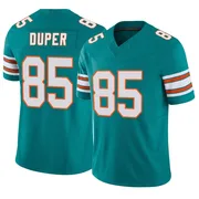 Men's Nike Miami Dolphins Mark Duper Aqua Alternate Vapor F.U.S.E. Jersey - Limited