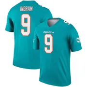 Men's Nike Miami Dolphins Melvin Ingram Aqua Jersey - Legend