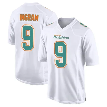 Men's Miami Dolphins Melvin Ingram White Fashion Jersey - Game