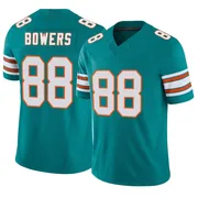 Men's Nike Miami Dolphins Nick Bowers Aqua Alternate Vapor F.U.S.E. Jersey - Limited