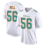 Men's Nike Miami Dolphins Quinton Bell White Fashion Jersey - Game