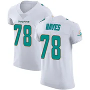 Men's Nike Miami Dolphins Ryan Hayes White Vapor Untouchable Jersey - Elite