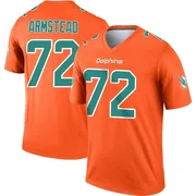 Men's Nike Miami Dolphins Terron Armstead Orange Inverted Jersey - Legend