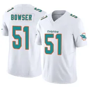 Men's Nike Miami Dolphins Tyus Bowser White Vapor F.U.S.E. Jersey - Limited