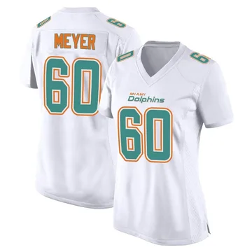 Women's Nike Miami Dolphins Andrew Meyer White Fashion Jersey - Game