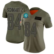 Women's Nike Miami Dolphins Anthony Schwartz Camo 2019 Salute to Service Jersey - Limited