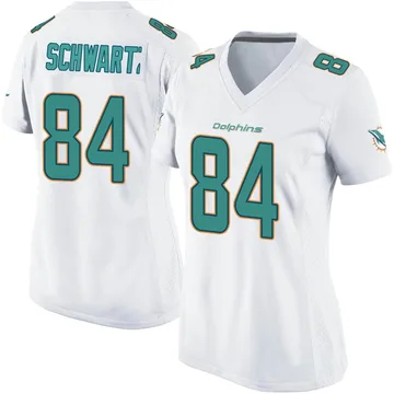 Women's Nike Miami Dolphins Anthony Schwartz White Jersey - Game