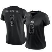 Women's Nike Miami Dolphins Anthony Walker Jr. Black Reflective Jersey - Limited