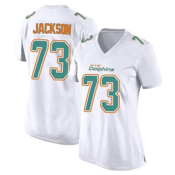 Women's Nike Miami Dolphins Austin Jackson White Fashion Jersey - Game