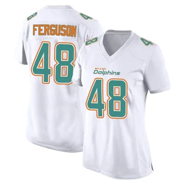 Women's Nike Miami Dolphins Blake Ferguson White Fashion Jersey - Game