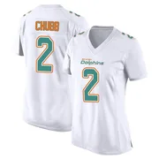 Women's Nike Miami Dolphins Bradley Chubb White Fashion Jersey - Game