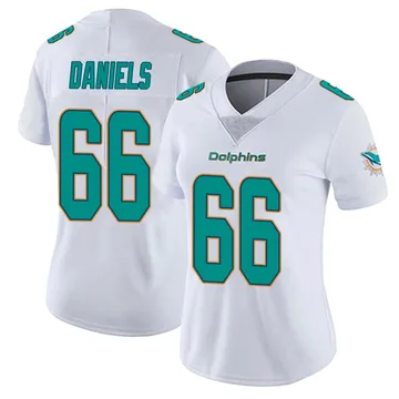 Women's Nike Miami Dolphins Braeden Daniels White limited Vapor Untouchable Jersey