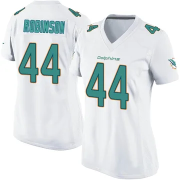 Women's Nike Miami Dolphins Chop Robinson White Jersey - Game