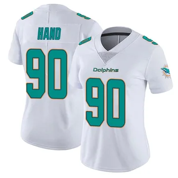 Women's Nike Miami Dolphins Da'Shawn Hand White limited Vapor Untouchable Jersey