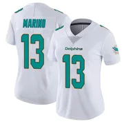 Women's Nike Miami Dolphins Dan Marino White limited Vapor Untouchable Jersey -